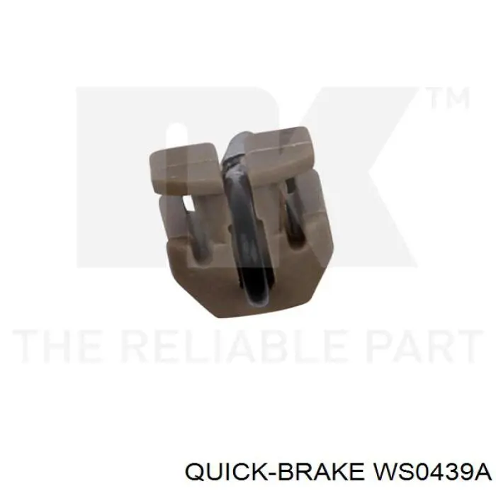 WS0439A Quick Brake contacto de aviso, desgaste de los frenos, trasero