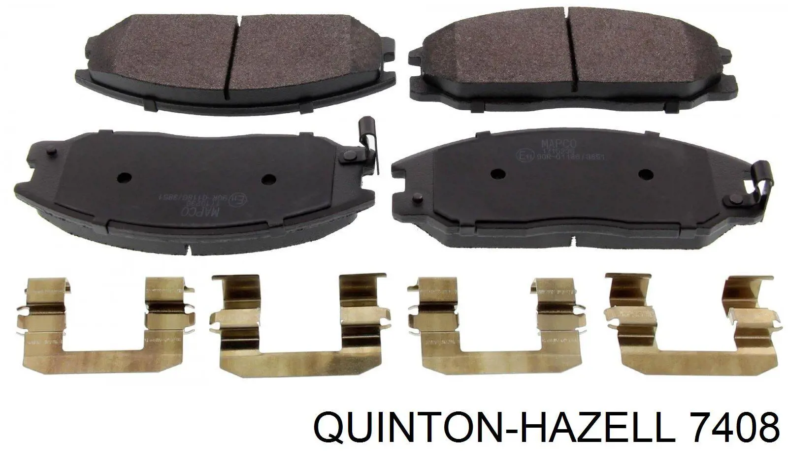 Pastillas freno delanteras QUINTON HAZELL 7408 precio, desde 18,07 EUR