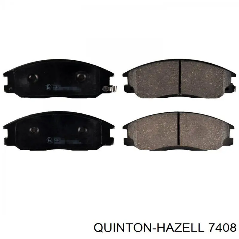 7408 QUINTON HAZELL Pastillas delanteras