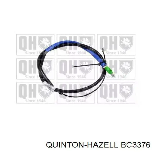 Cable de freno de mano trasero derecho 107001 Beca Cables