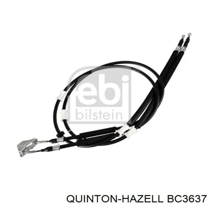 13172730 Opel Cable de freno de mano trasero derecho/izquierdo