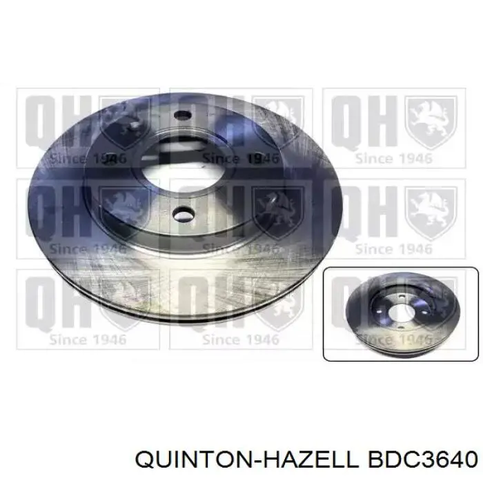 Disco de freno trasero BMW 5 E34