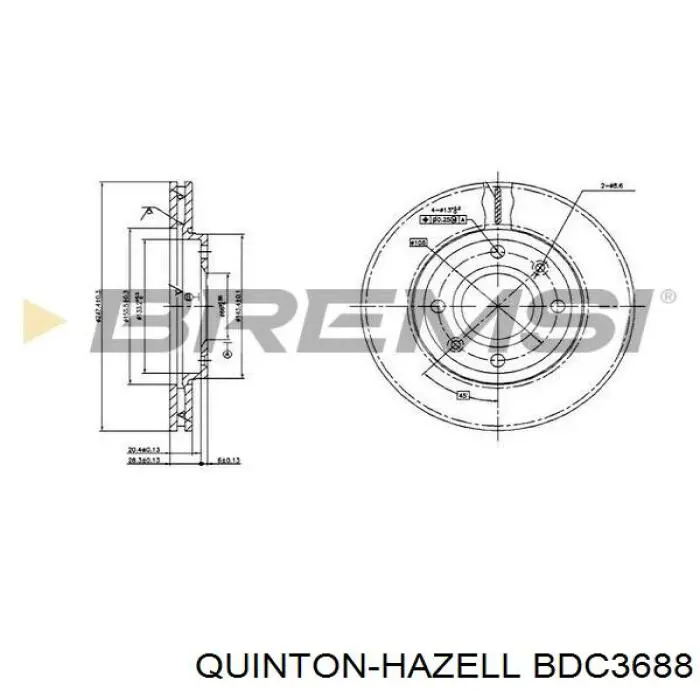 Freno de disco delantero Peugeot 205 1 741A, C