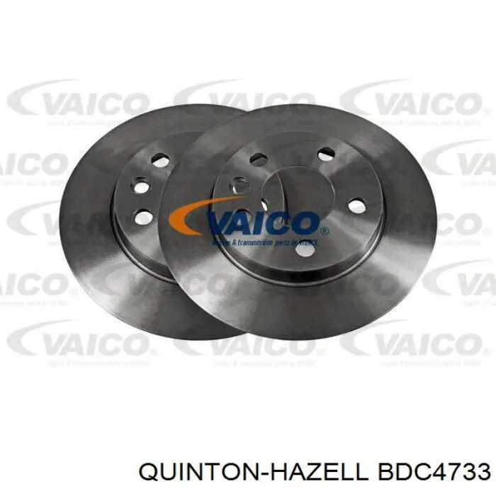 bdc4733 QUINTON HAZELL disco de freno trasero