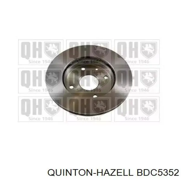 BDC5352 QUINTON HAZELL freno de disco delantero