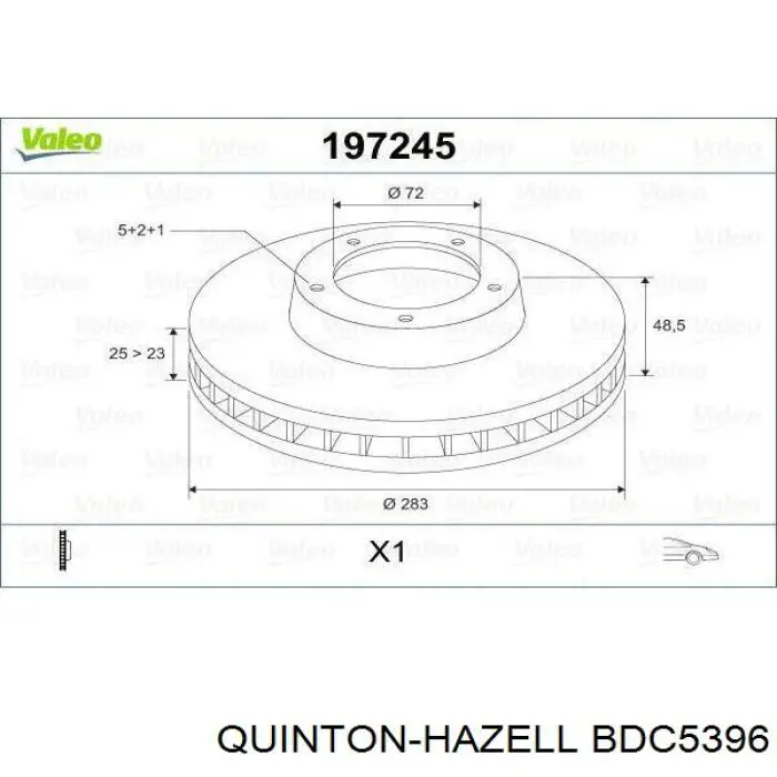 Freno de disco delantero Mazda 6 GY