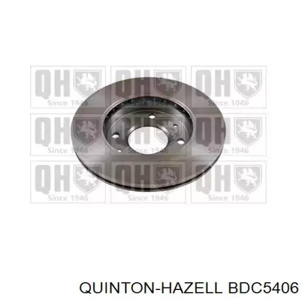 BDC5406 QUINTON HAZELL freno de disco delantero