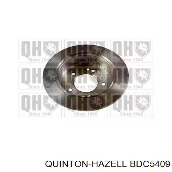 BDC5409 QUINTON HAZELL disco de freno trasero