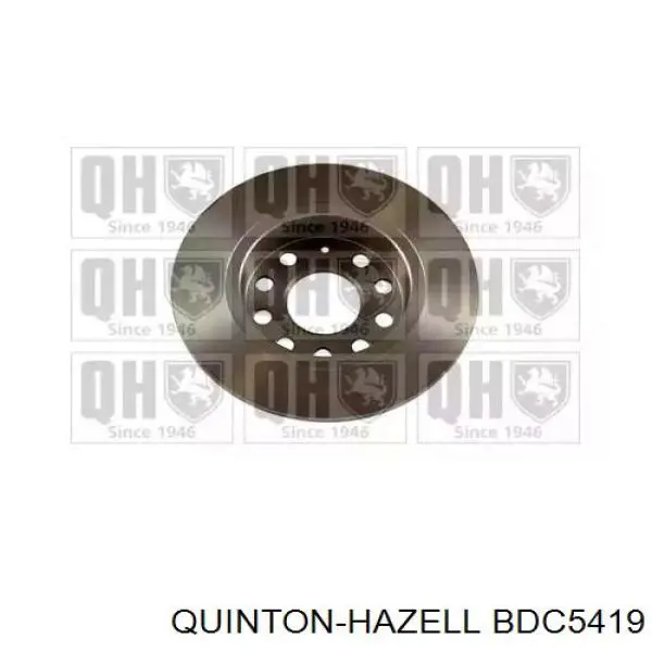 BDC5419 QUINTON HAZELL disco de freno trasero