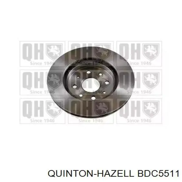 BDC5511 QUINTON HAZELL freno de disco delantero