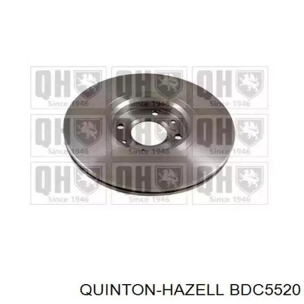 BDC5520 QUINTON HAZELL freno de disco delantero