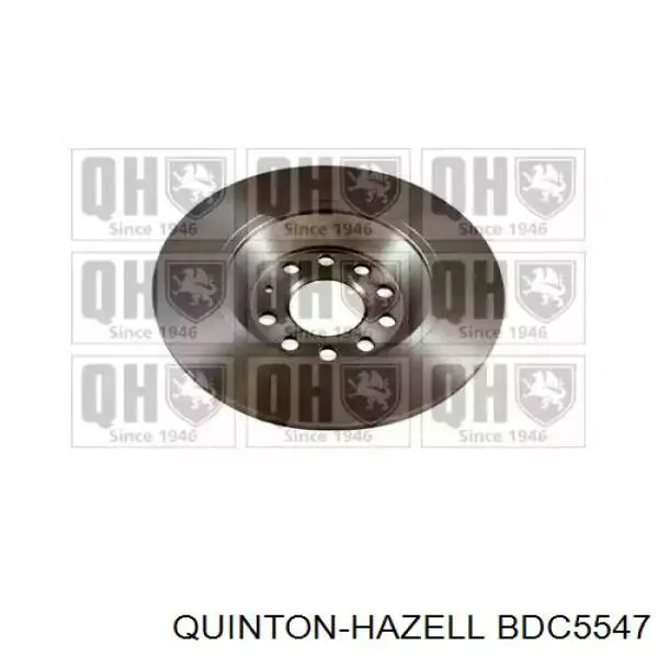 BDC5547 QUINTON HAZELL disco de freno trasero