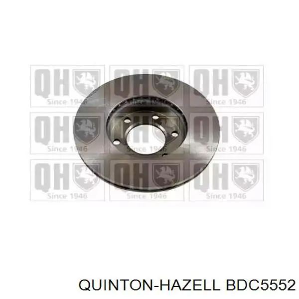 BDC5552 QUINTON HAZELL freno de disco delantero