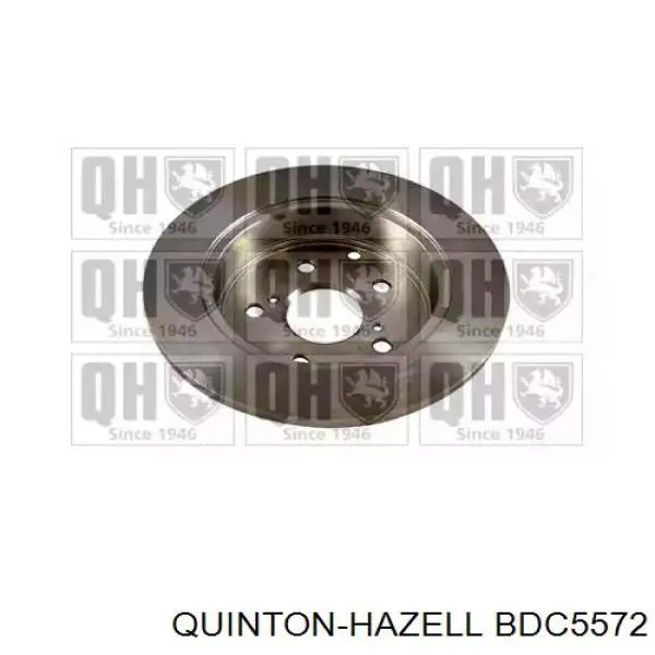 Disco de freno trasero BDS1333 Jurid/Bendix