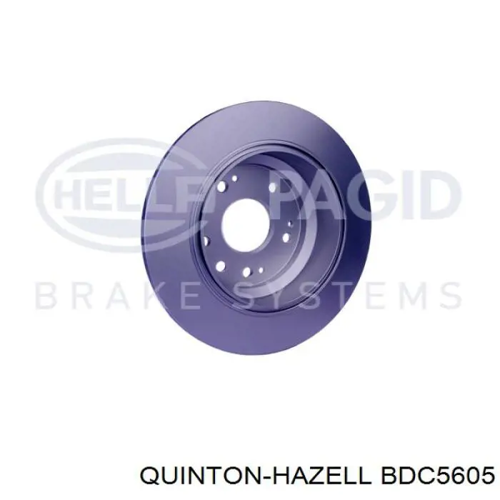 Disco de freno trasero DP442C Japan Parts