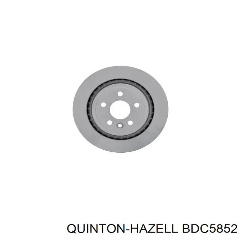 BDC5852 QUINTON HAZELL disco de freno trasero