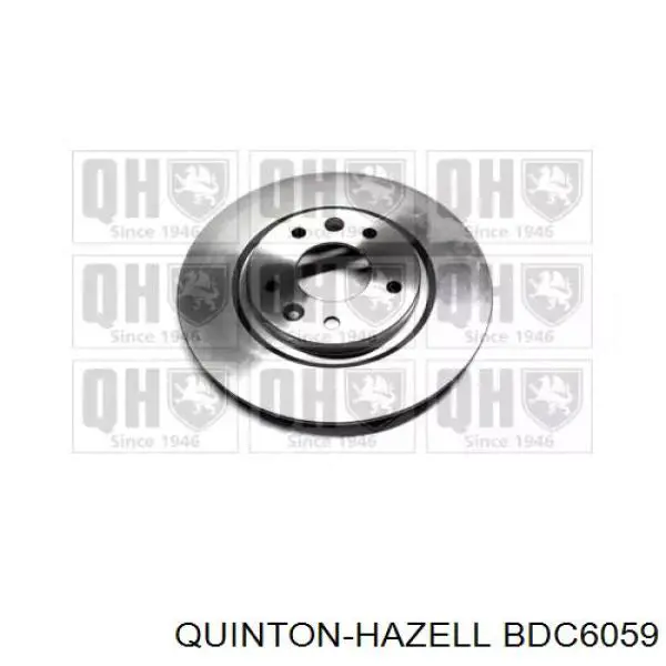 Comprar BDC6059 QUINTON HAZELL Freno de disco delantero