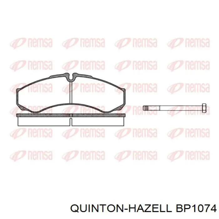 BP1074 QUINTON HAZELL pastillas de freno traseras