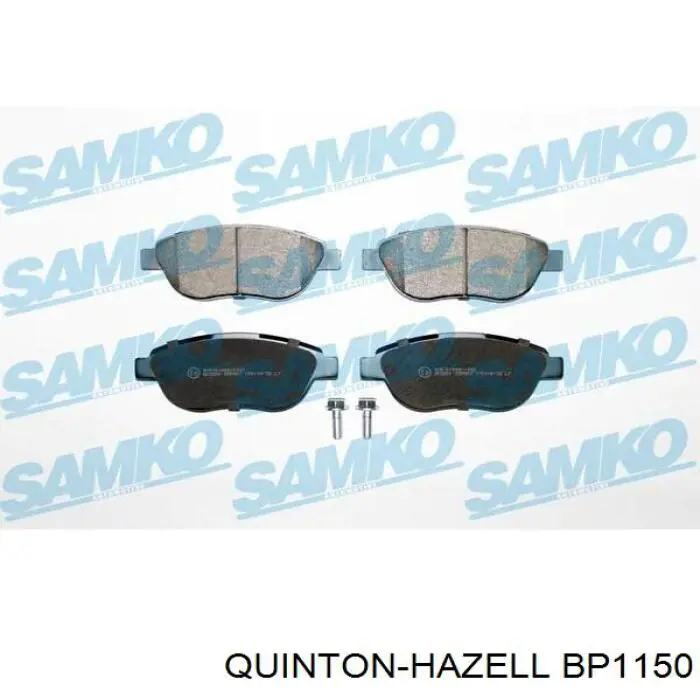 Pastillas de freno delanteras Citroen C3 1 FC