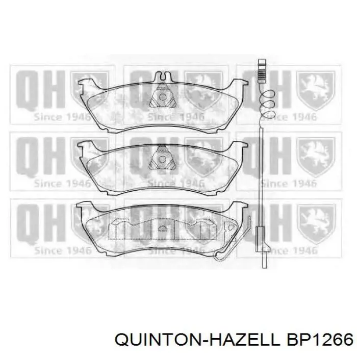 5011978AA Chrysler Pastillas freno traseras