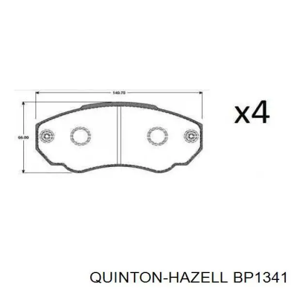 Pastillas de freno delanteras Fiat Ducato 2 230L