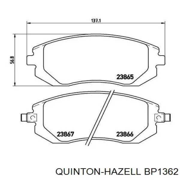 Pastillas de freno delanteras Subaru Impreza 3 GH