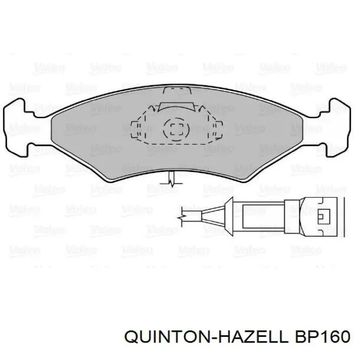 Pastillas de freno delanteras Ford Escort 4 GAF, AWF, ABFT