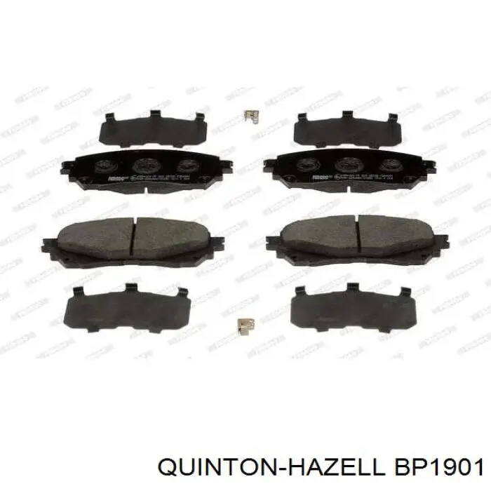 Pastillas de freno delanteras QUINTON HAZELL BP1901