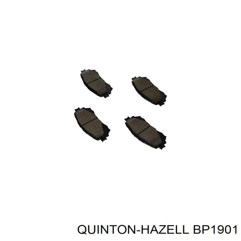 Pastillas freno delanteras QUINTON HAZELL BP1901 precio, desde 28,51 EUR
