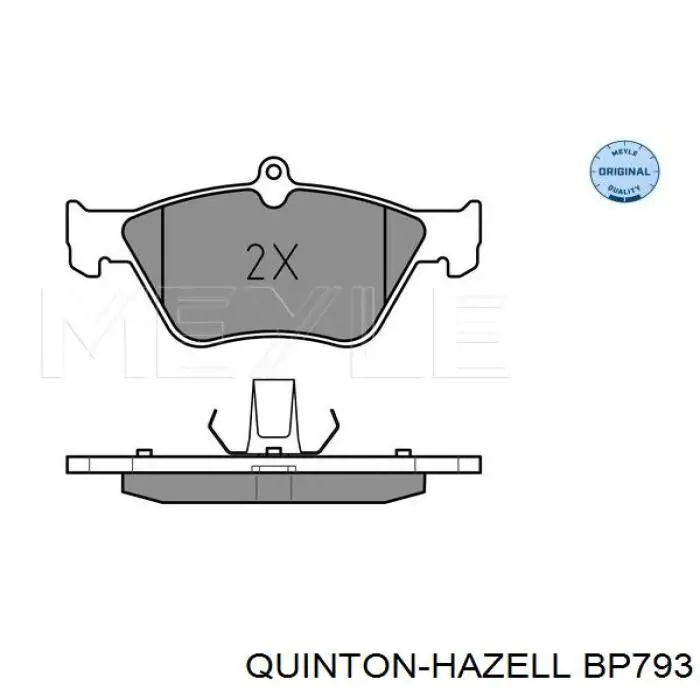 411206232R Renault (RVI) Pastillas delanteras