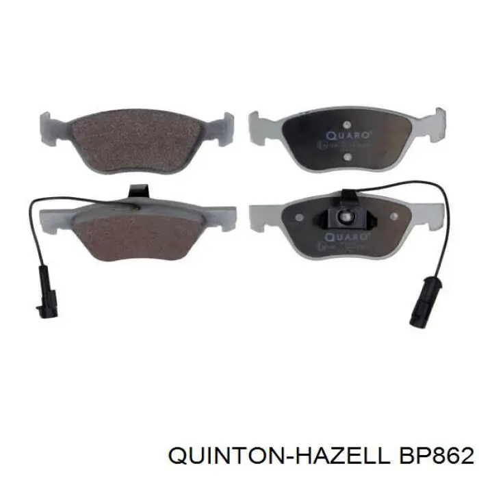 Pastillas de freno delanteras Alfa Romeo 156 932