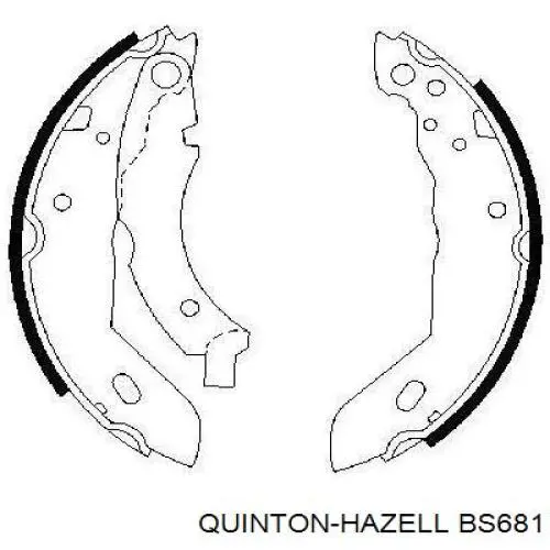 Zapatas de freno 7701349648 Renault (RVI)