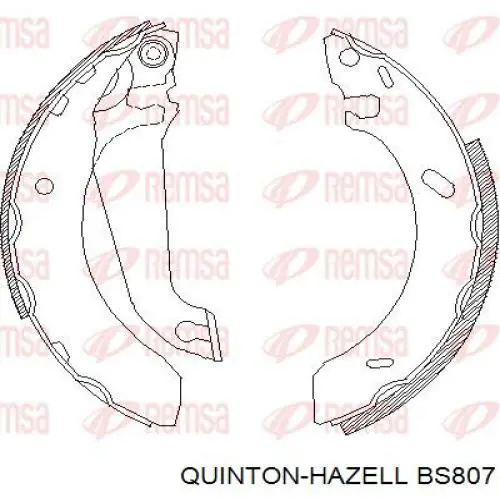 Zapatas de freno traseras SCT SS534