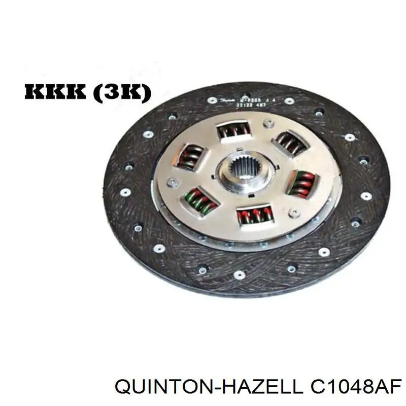 C1048AF QUINTON HAZELL disco de embrague