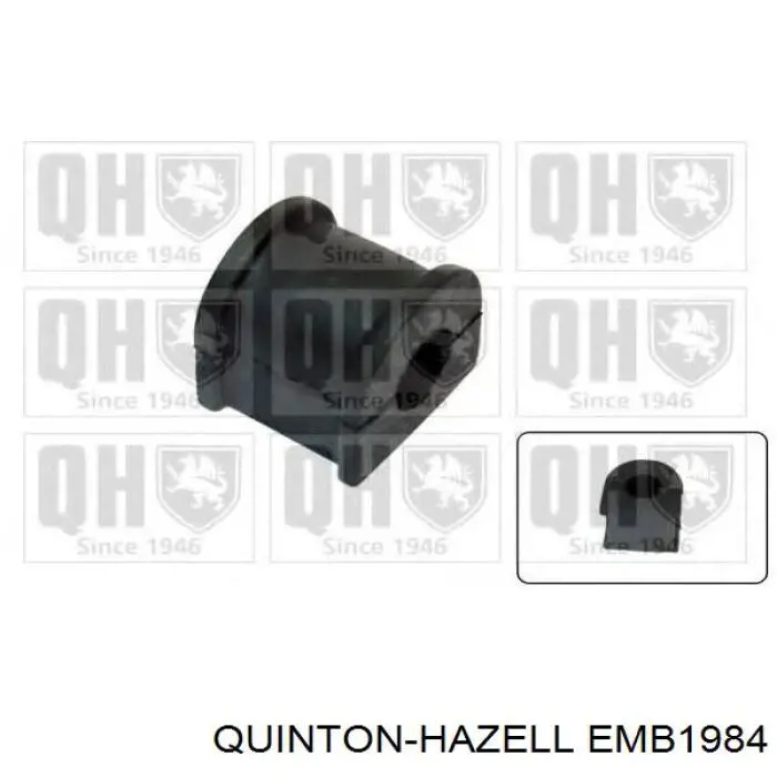 EMB1984 QUINTON HAZELL silentblock extensiones de brazos inferiores delanteros