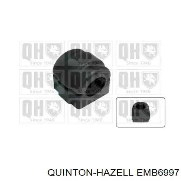 Buje de barra estabilizadora delantera Metalcaucho 50997 precio, desde 8,51 EUR