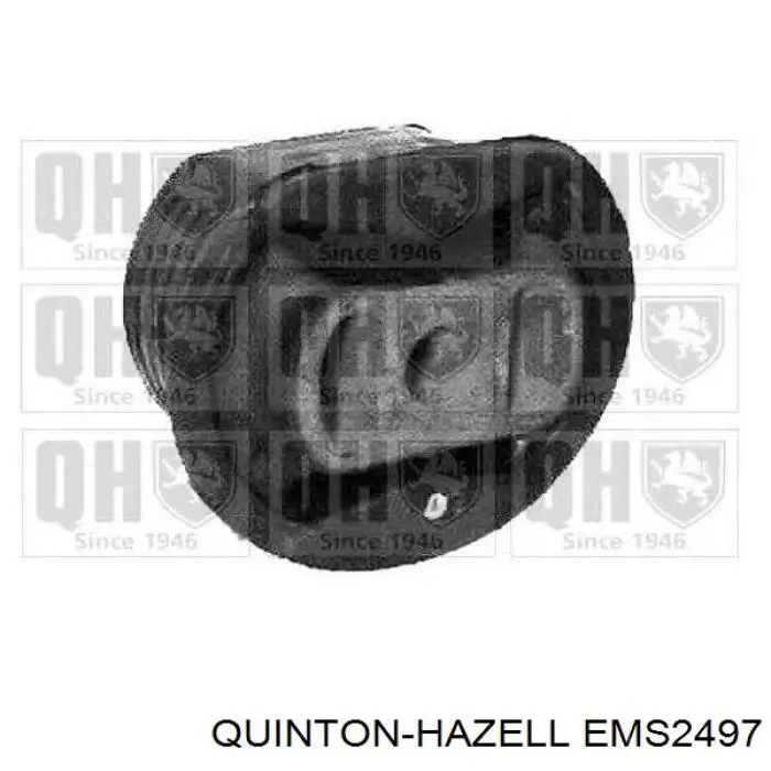 EMS2497 QUINTON HAZELL suspensión, cuerpo del eje trasero