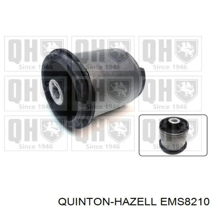 EMS8210 QUINTON HAZELL silentblock de suspensión delantero inferior