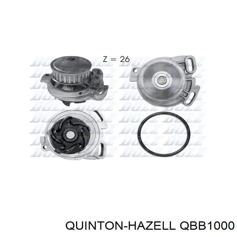 QBB1000 QUINTON HAZELL correa trapezoidal