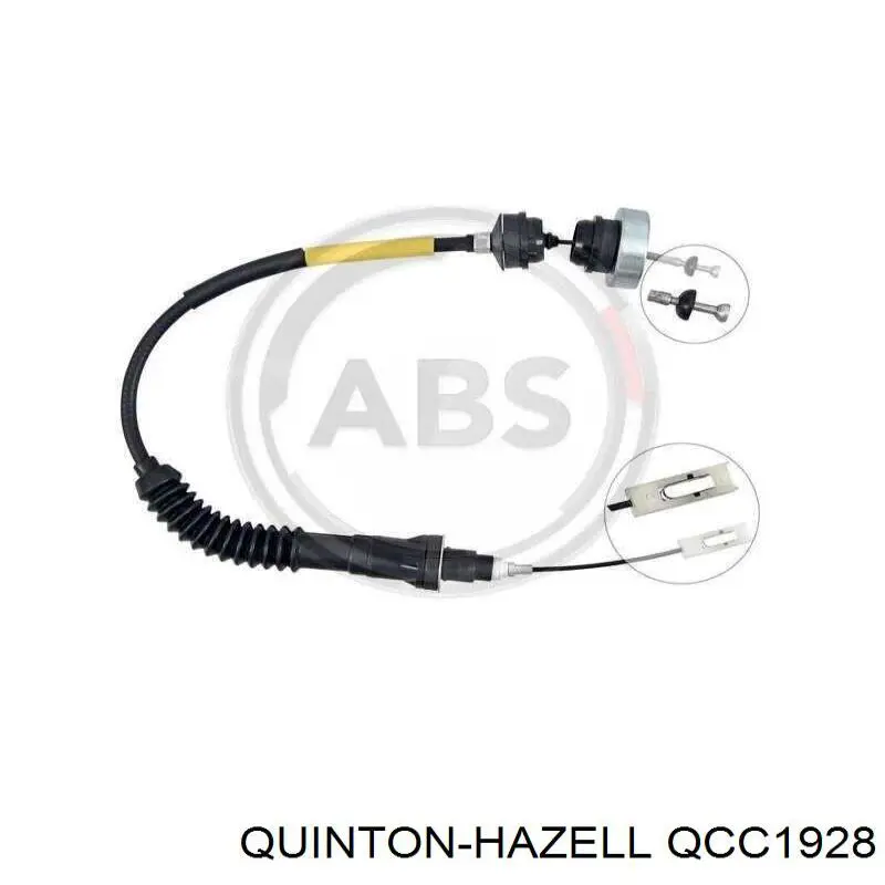 QCC1928 QUINTON HAZELL cable de embrague