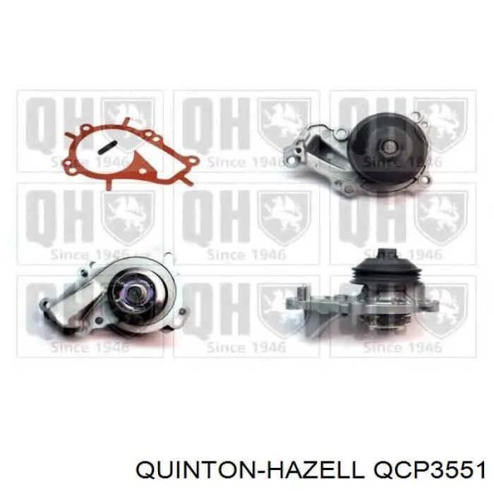 QCP3551 QUINTON HAZELL bomba de agua