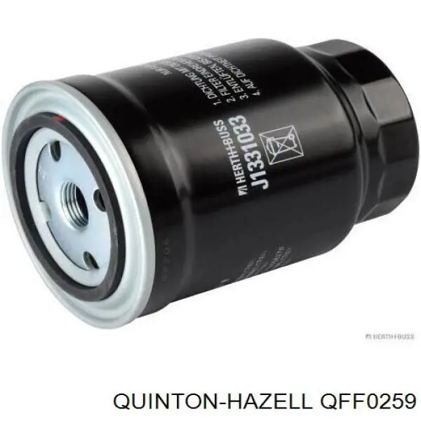 QFF0259 QUINTON HAZELL filtro combustible