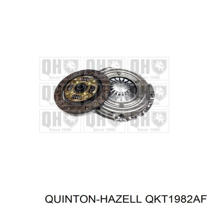 QKT1982AF QUINTON HAZELL kit de embrague (3 partes)