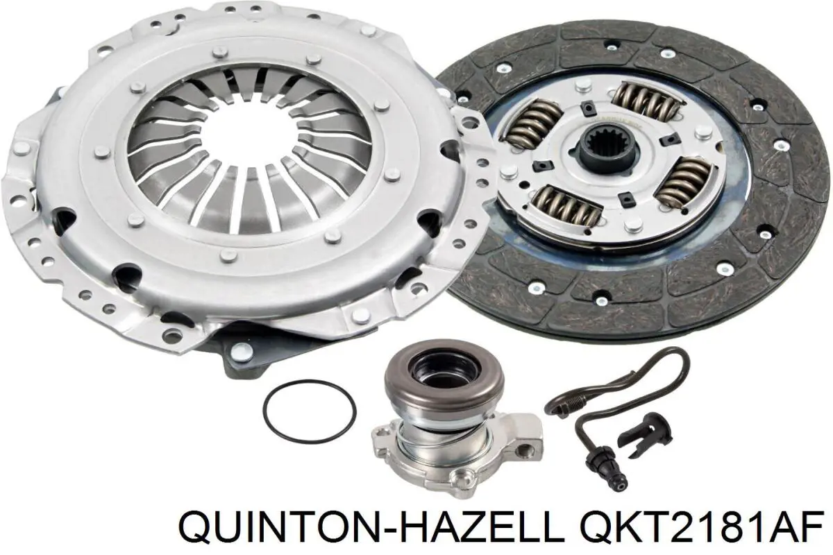 QKT2181AF QUINTON HAZELL kit de embrague (3 partes)