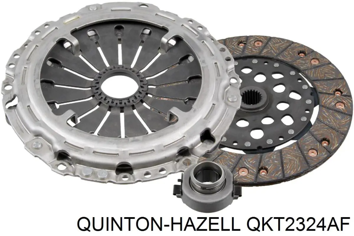 QKT2324AF QUINTON HAZELL kit de embrague (3 partes)