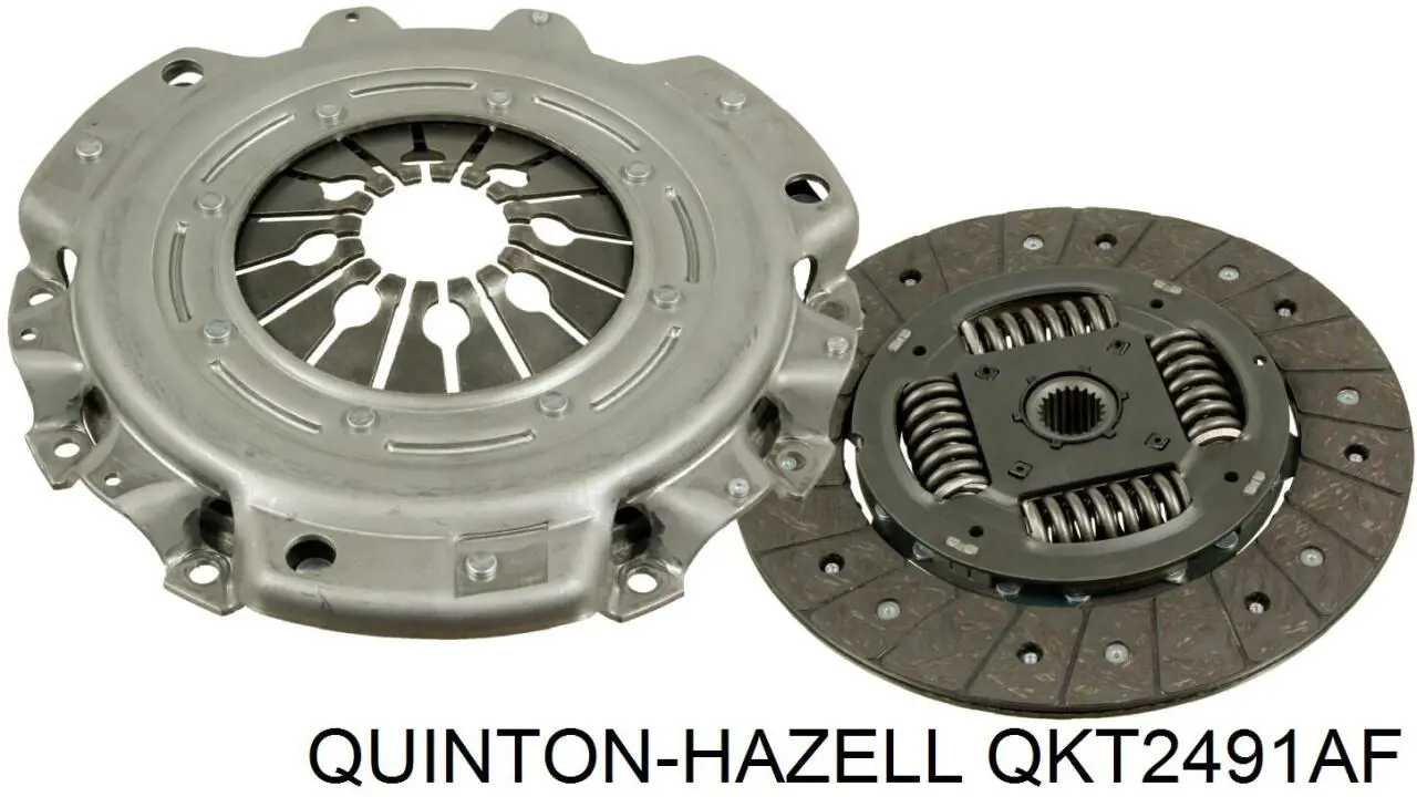 QKT2491AF QUINTON HAZELL kit de embrague (3 partes)