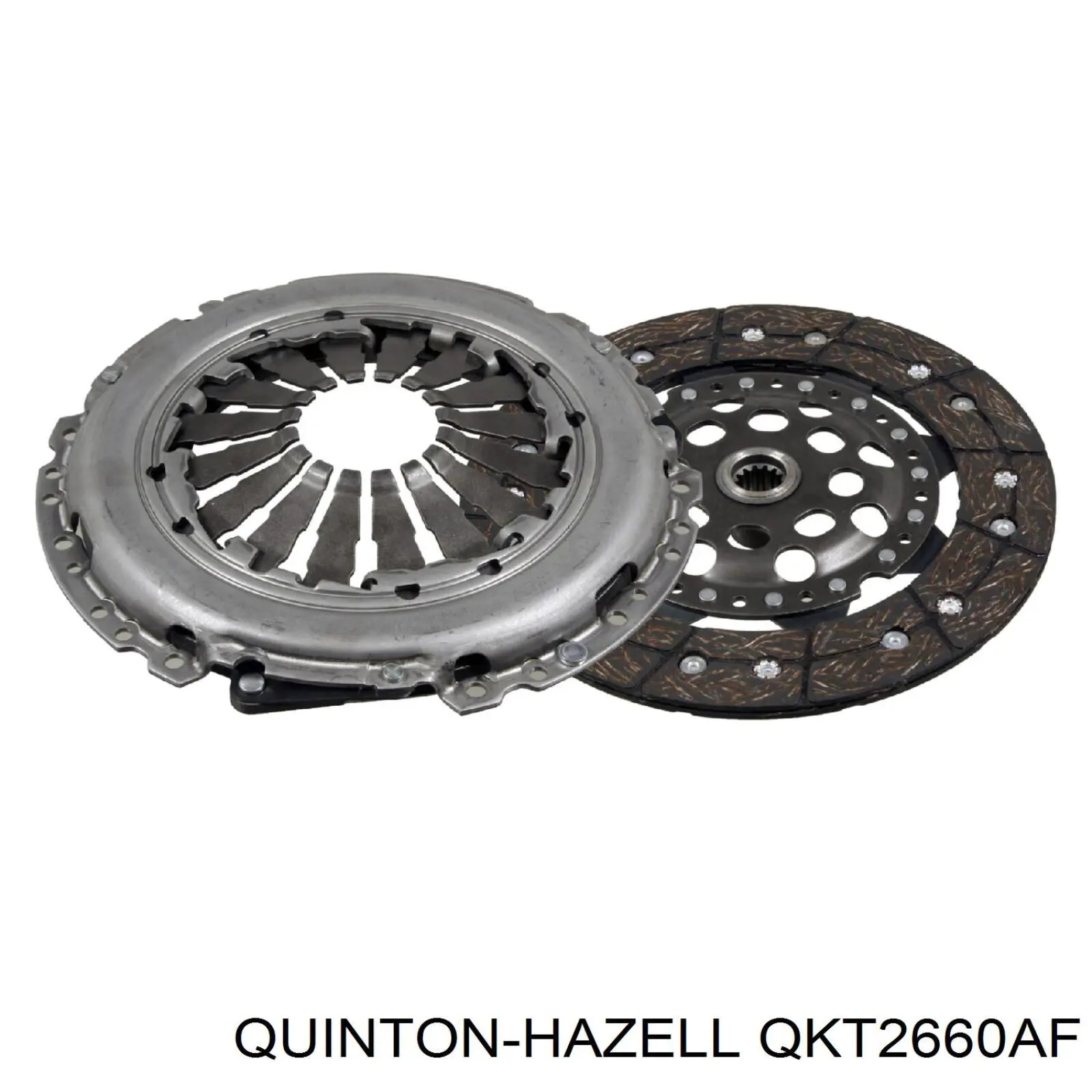 QKT2660AF QUINTON HAZELL kit de embrague (3 partes)