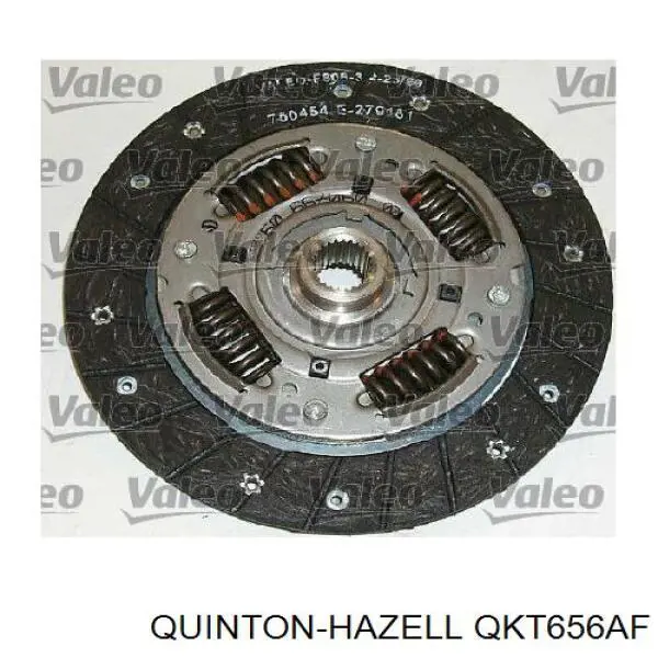 QKT656AF QUINTON HAZELL kit de embrague (3 partes)