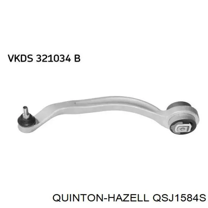 Brazo inferior izquierdo de la suspensión delantera QSJ1584S QUINTON HAZELL