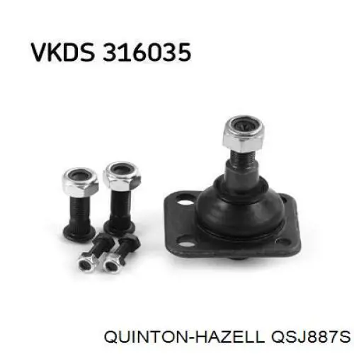Rótula inferior de suspensión RTS 9300423 precio, desde 15,70 EUR